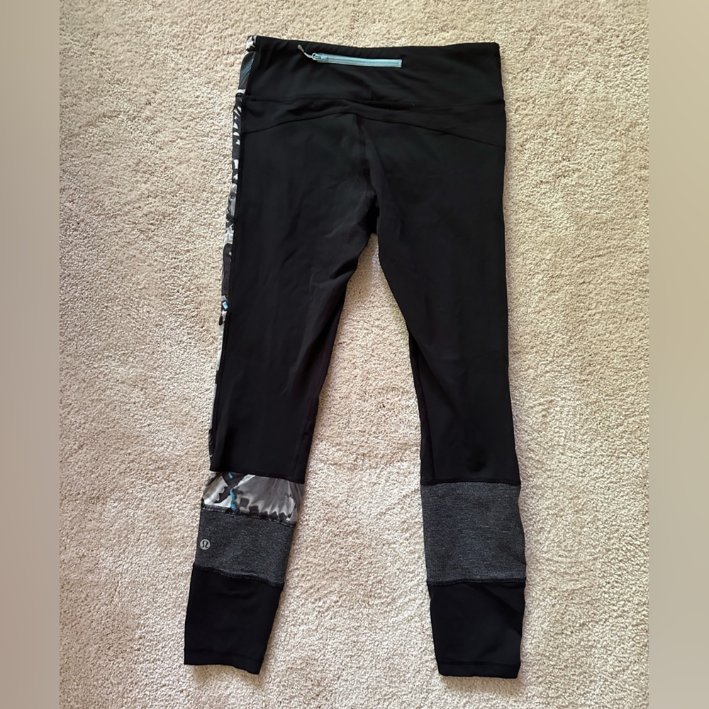 Lululemon Run The World 7/8 Tight butterfly angel wing